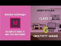 Adobe InDesign Course - Class 17 (GREP Styles)