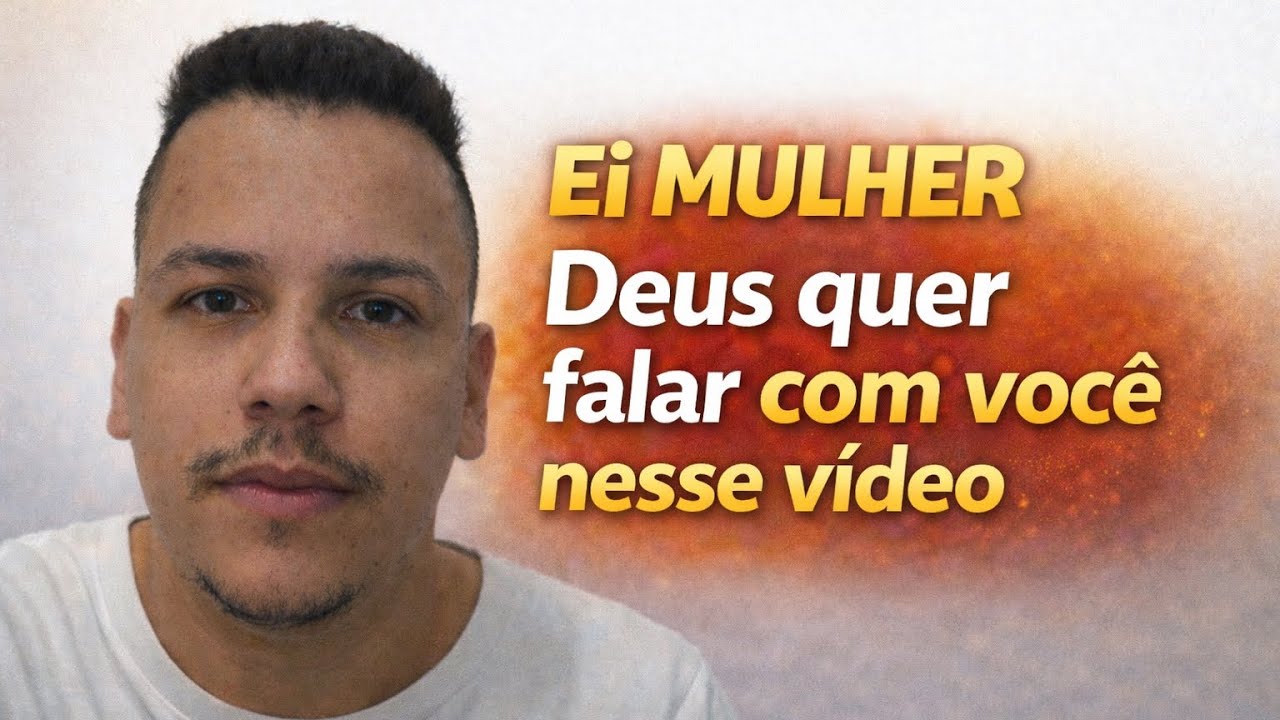 Filha essa mulher que Deus tá falando é você se posiciona porque já tá demais foi tudo com você!