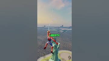 What happens if you cross the boundaries of the map of all the Spiderman games? #spiderman2ps5