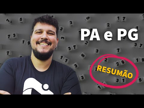 RESUMÃO: progressão aritmética