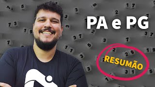 Resumão Progressão Aritmética E Progressão Geométrica Proenem