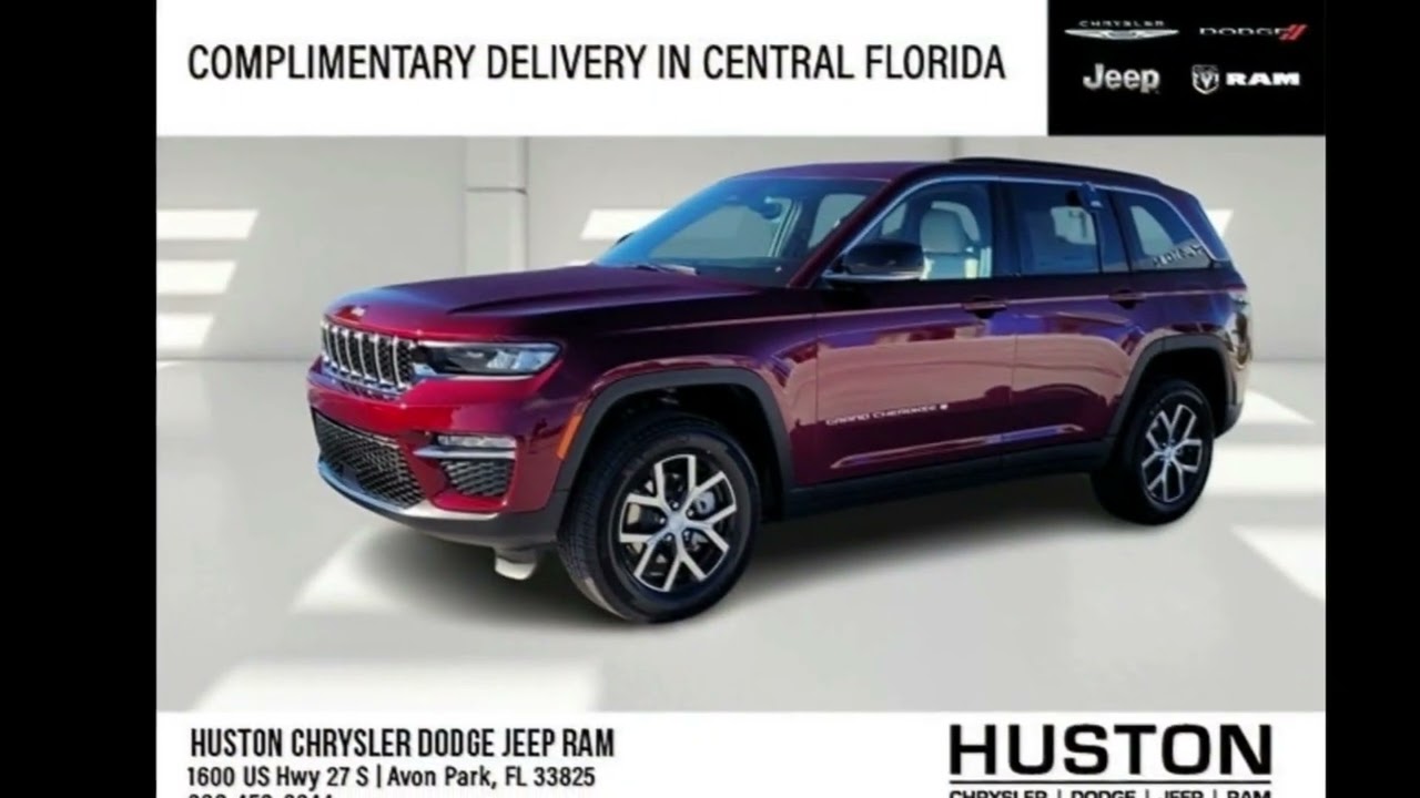 2024 Jeep Grand Cherokee LIMITED 4X4 - Avon Park FL