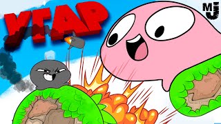 картинка: УГАРНАЯ ДУЭЛЬ СЛИЗНЕЙ - ДИКИЕ ЭКСПЕРИМЕНТЫ ♦ Bopl Battle ♦ КООП УГАР