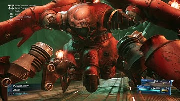 Final Fantasy 7 Remake Demo Normal Mode Scorpion Sentinel V2