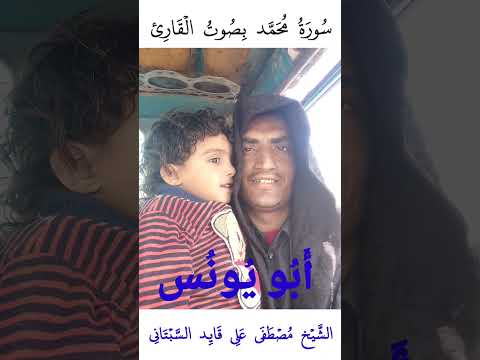 سورة محمد بصوت القارئ الشيخ مصطفى علي قايد السبتاني