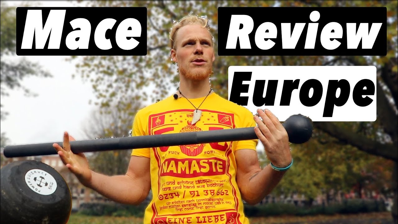 Power Guidance Steel Mace Review | European Macebell