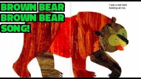 "Brown Bear, Brown Bear Song" with guitar & read a...