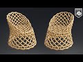 How to Model a Wicker Lounge Chair in Blender