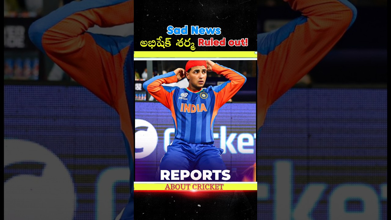 Abhishek Sharma OUT of T20 WC Clash vs Namibia? Big Shock! 😱