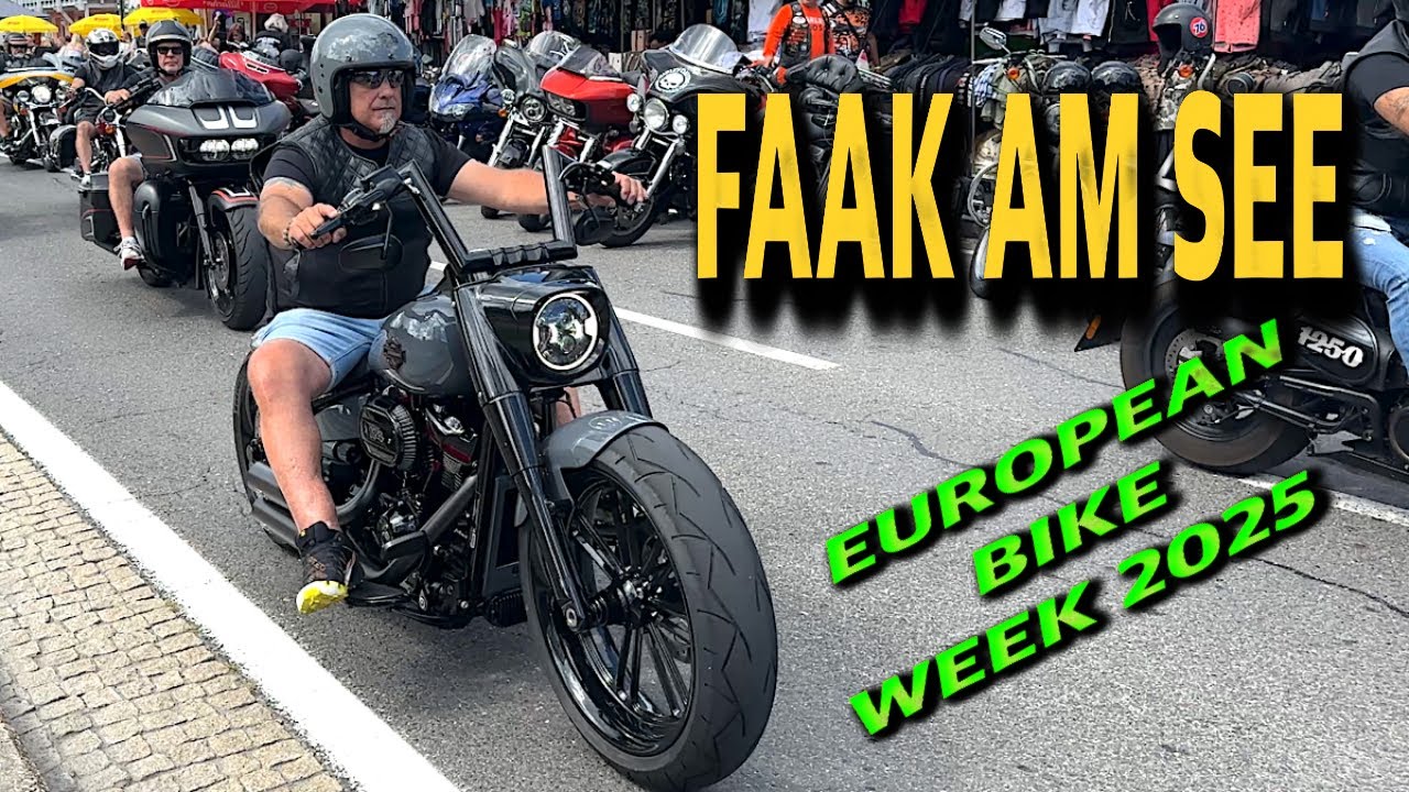 European Bike Week 2025 | Harley-Davidson Custom Bikes at Faak am See, Austria | Part 9