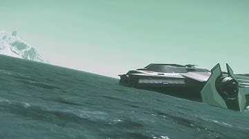 Star Citizen - 3.10 PTU Wave 1 - Carrack on water