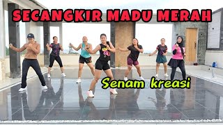 Secangkir Madu Merah  Senam Kreasi monixbara senamkreasiterbaru 