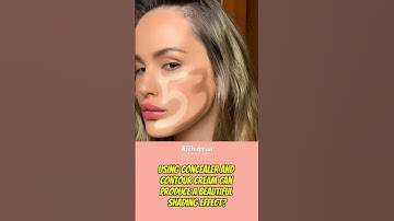 Viral “53” Concealer/Contour Technique ✨ #shorts #makeuphacks #contouring