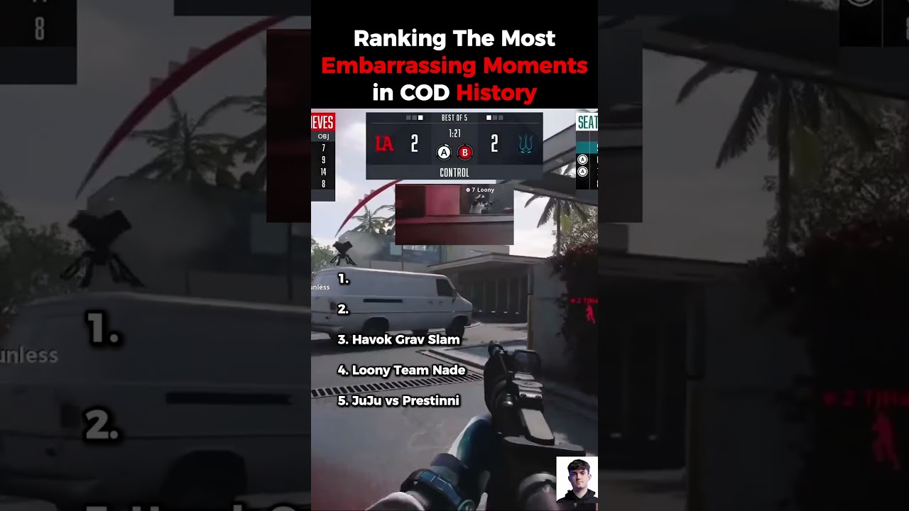 Ranking The Most Embarrassing Moments in COD History