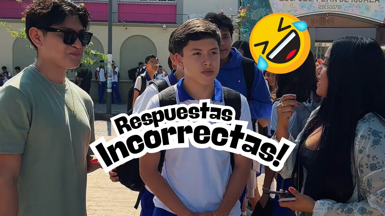 Los Inseparables. 🎙️Solo respuestas incorrectas. 😂 nivel secundaria. 😂   