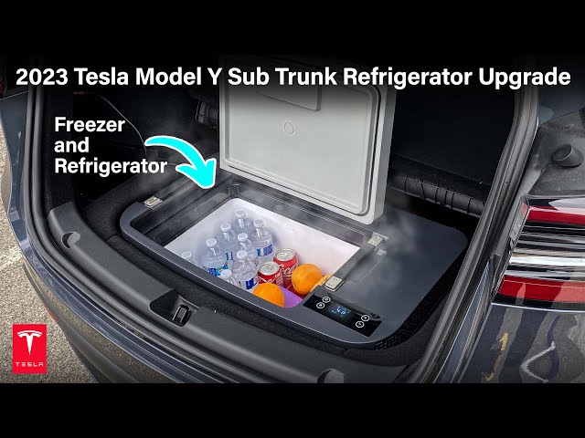 TESERY Rear Trunk On-Board Refrigerator for Tesla Model Y 2020