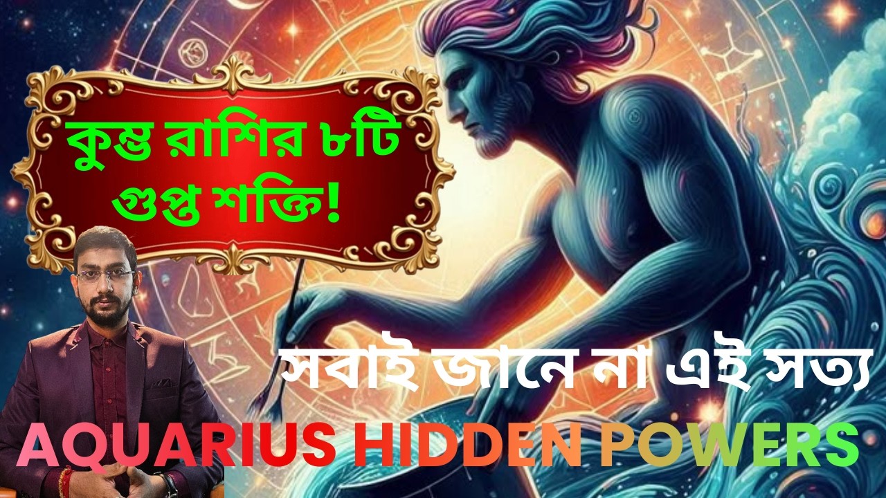 কুম্ভ রাশির ৮টি গুপ্ত শক্তিশালী ক্ষমতা 🔥 | 8 Hidden Powers of Aquarius | Kumbo Rashi Secrets