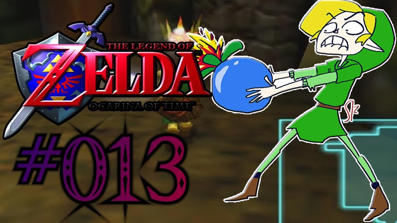 The Legend of Zelda Ocarina of Time [ENG/HD/60] 013 EPIC Bomb Flowers Fails Let's Play OoT