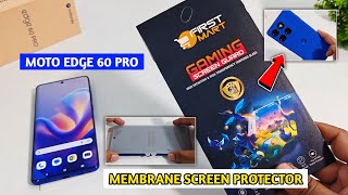 Motorola Edge 60 Pro Membrane Screen Protector Installation | Screen Protector Moto Edge 60 Pro