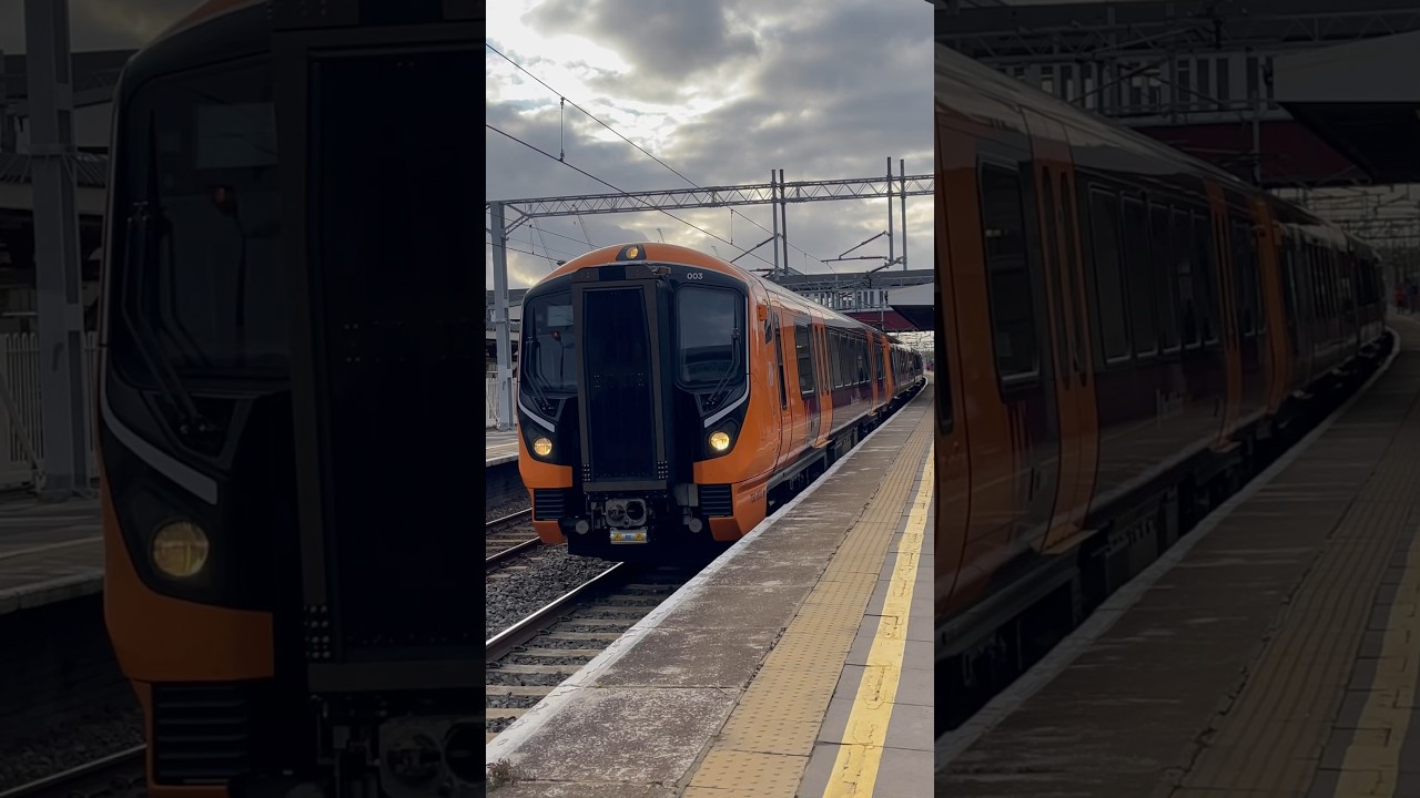 West Midlands Trains Class 730 departing Harrow & Wealdstone - 