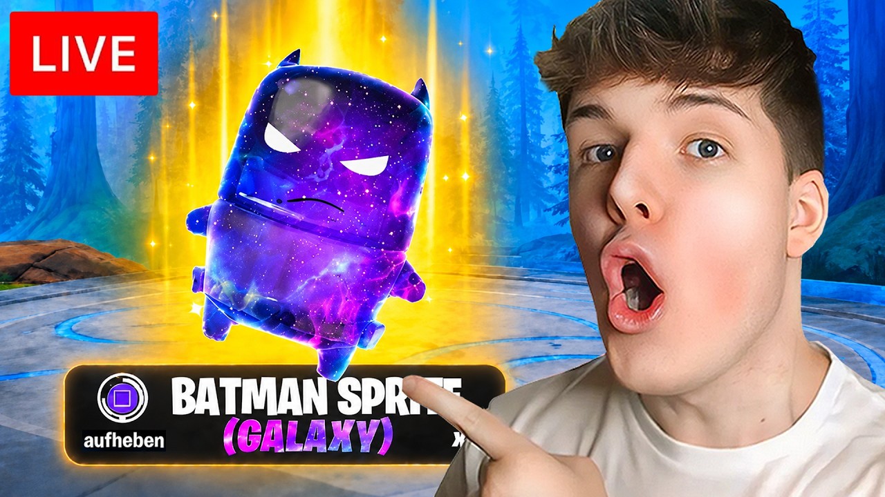 🔴 *LIVE* DAS XXL BATMAN SPRITE UPDATE IN FORTNITE (OMG)!😱 + COMMUNITY GAMES! (Chapter 7 Season 3)