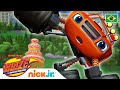Ajude AJ e Blaze a parar os Baker Bots! | Blaze and the Monster Machines