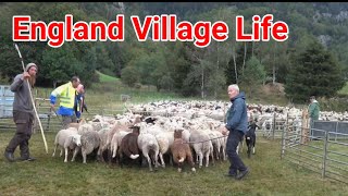 England village lifestyle in Hindi