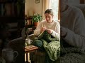 A Quiet Morning Decorating My Cottage | Vintage Finds &amp; New Crochet Projects