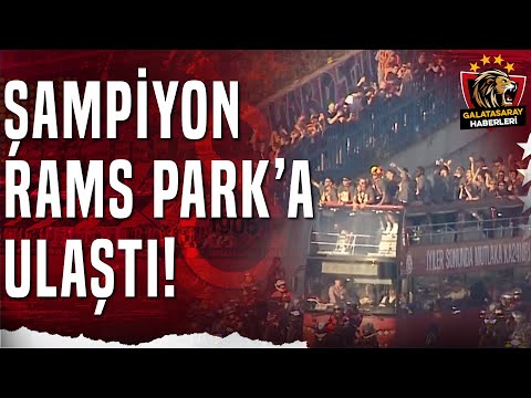 Şampiyon Galatasaray RAMS Park'a Ulaştı!