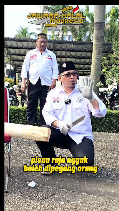 TEKNIK MENYEMBELIH QURBAN | PRAKTEK GEDEBONG PISANG | UST ALI SUBARKAH