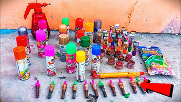 Best Holi Gadgets pichkari and Pakka colour Testing// Holi Stash Testing 😱// #holi #2025