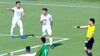لقطة غريبة في مباراة السعودية و الأردن | هل دخلت الكرة في المرمى واخترقت الشباك؟ | غرب آسيا للناشئين