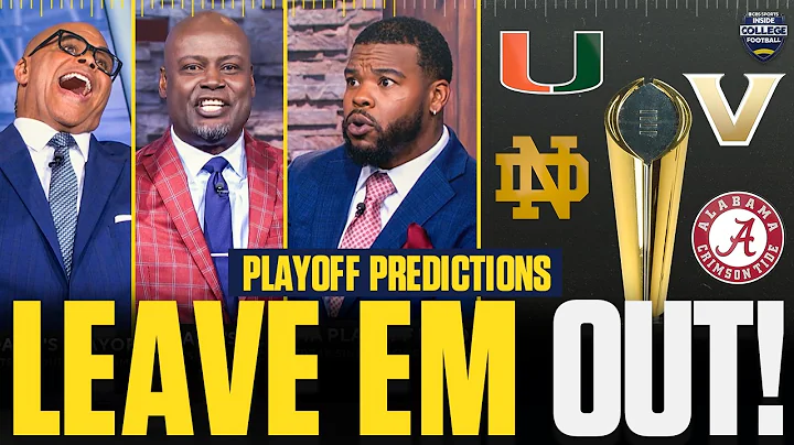 College Football Playoff Predictions: Miami, Notre Dame Deserve to Be In? | Inside College Football