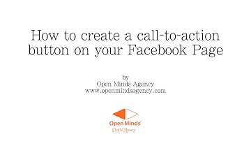 How to create a call-to-action button for your Facebook Page