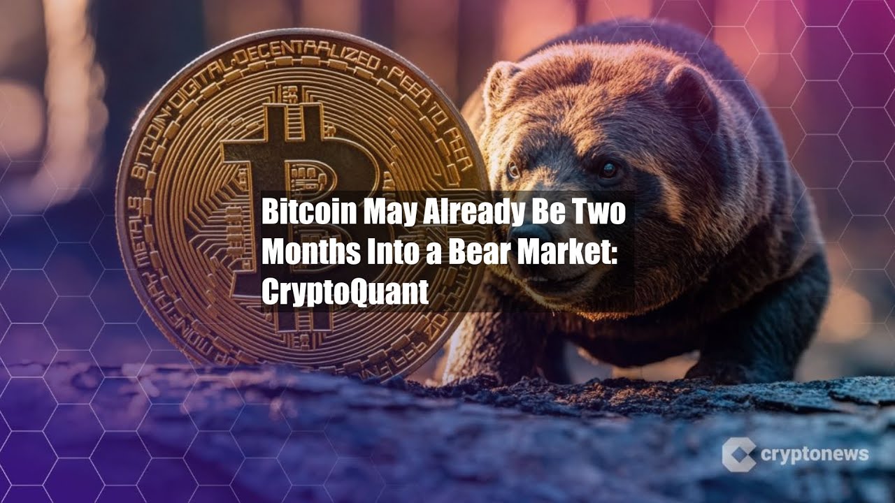 Bitcoin May Already Be Two Months Into a Bear Market: CryptoQuant - YouTube