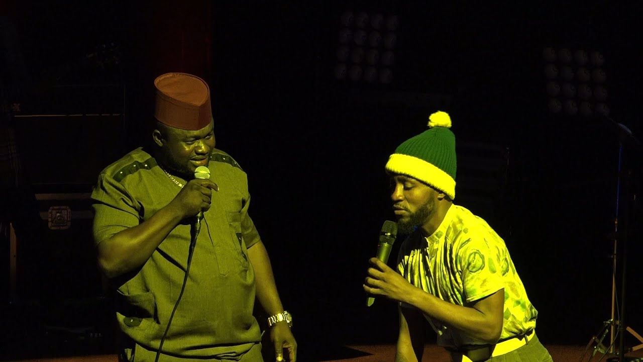 FINGON TRALALA ET MOUTA PENDA  EN STAND UP AU UNITED CINEMA AND EVENTS.