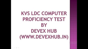 KVS LDC - CPT - Word Series Practice Test 2