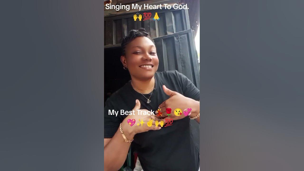 Singing My Heart To God.🙌✨
