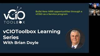 vCIOToolbox Learning Series: Build New MRR opportunities through a vCISO as a Service program