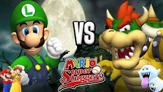 Mario Super Sluggers: Luigi Knights vs. Bowser Monsters