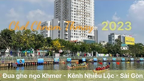 LẦN ĐẦU TIÊN ĐUA GHE NGO KHMER TRÊN KÊNH NHIÊU LỘC