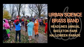 Urban Science Brass Band Headline Annual Skeleton Park Halloween Parade