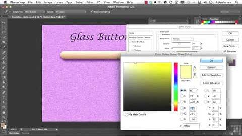 82 Adobe Photoshop CS6 Full Tutorial Creating A Glass Button