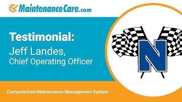 Maintenance Care - CMMS For Work Orders, Asset Tracking| Jeff Landes Testimonial