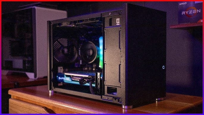 Micro ATX Gaming PC Case Hussar with Tempered Glass