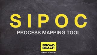 SIPOC Methodology - A High-Level Process Map
