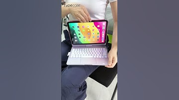 An iPad keyboard that you can carry with you at any time #ipad #ipadkeyboard #typecase