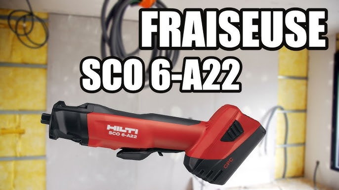 TEST ✓ Fraiseuse Hilti SCO 6-A22 - La pause café de BichonTV - YouTube