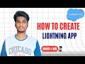 Build a Lightning App in Salesforce in Under 4 Minutes ⚡ | Quick Tutorial for Beginners