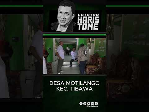 Kordinasi Bersama Pemerintah Desa Motilango Kec. Tibawa terkait Progres Pembangunan Bantuan Rumah